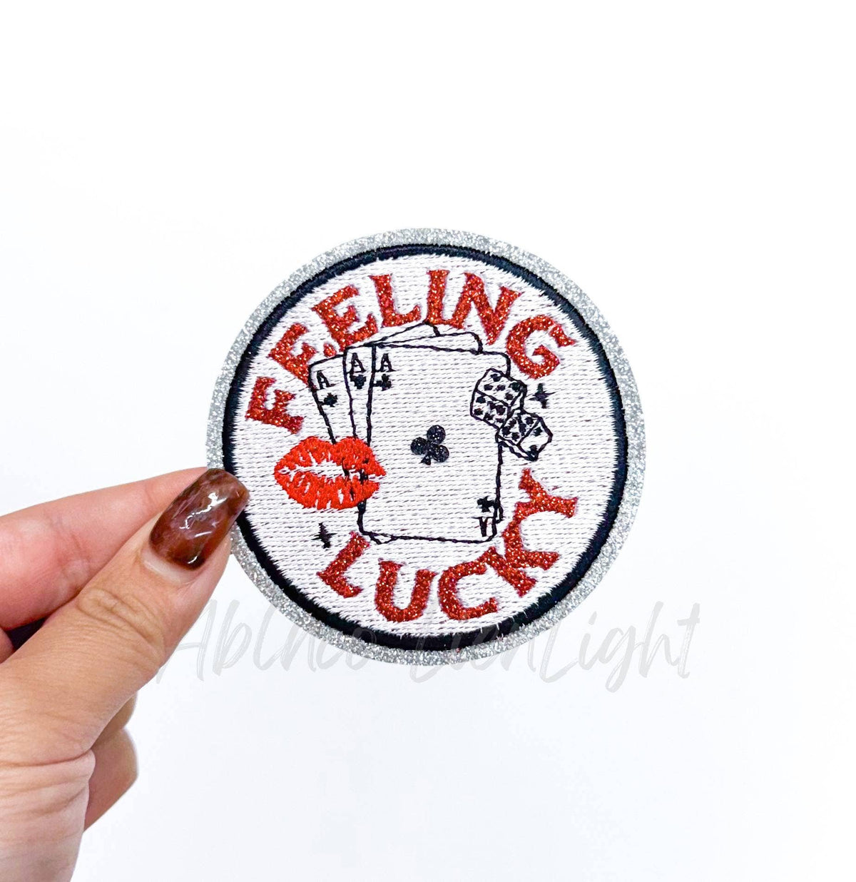 ABLNco - Feeling Lucky Glitter Embroidery Patch