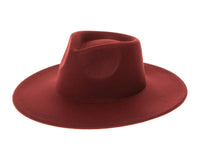 DNMC - The Original Vegan Felt Rancher Hat: Camel