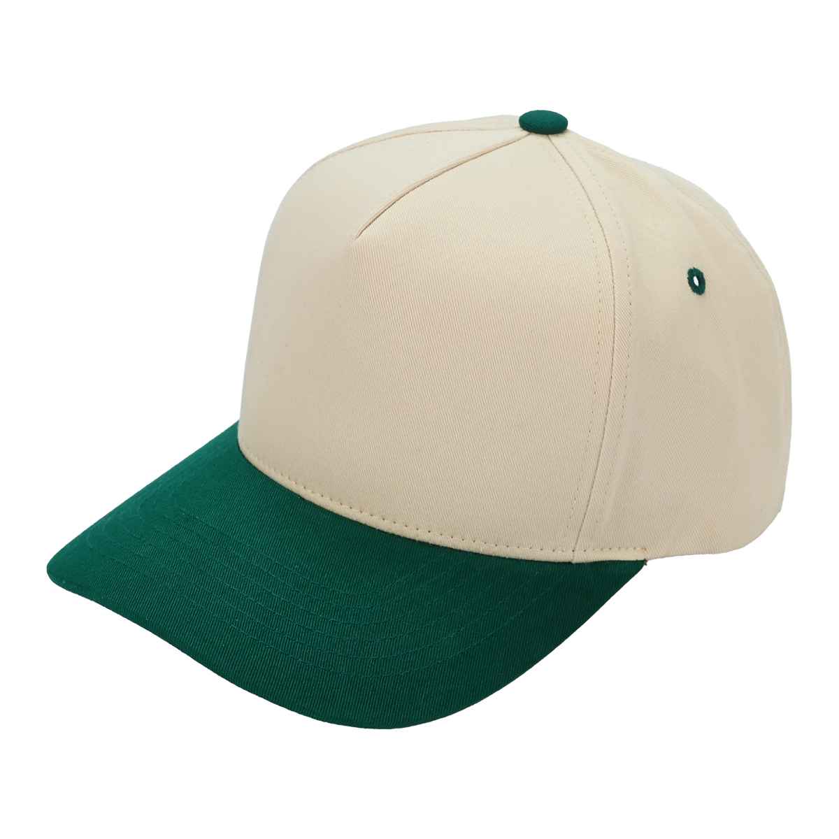 MiMi Wholesale - TCM0002 Two Tone Canvas Trucker Hat: Red