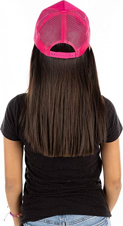 Funky Junque - Foam Trucker Hat (Hot Pink/Hot Pink)