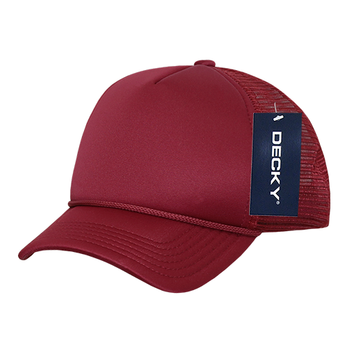 Youth Trucker Foam Hat: Red