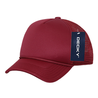 Youth Trucker Foam Hat: Orange
