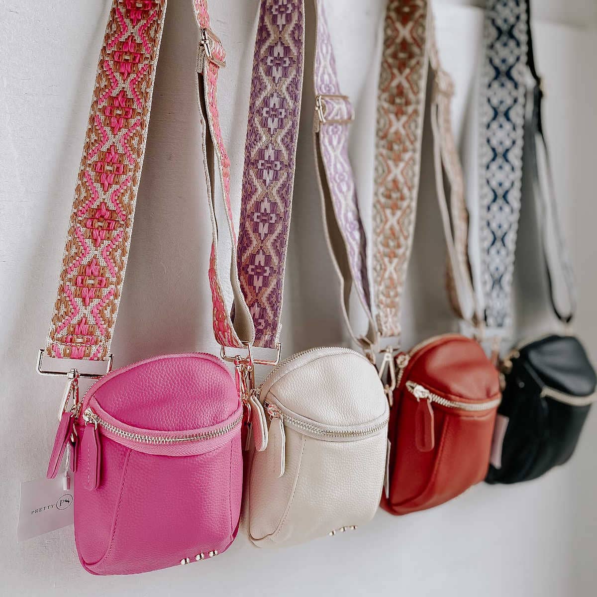 Pretty Simple Ellie Crossbody Bag *AS SEEN IN ANTHROPOLOGIE* - Pink