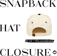 Funky Junque - Embroidered Brim Two Tone Trucker Hat - Black/Beige
