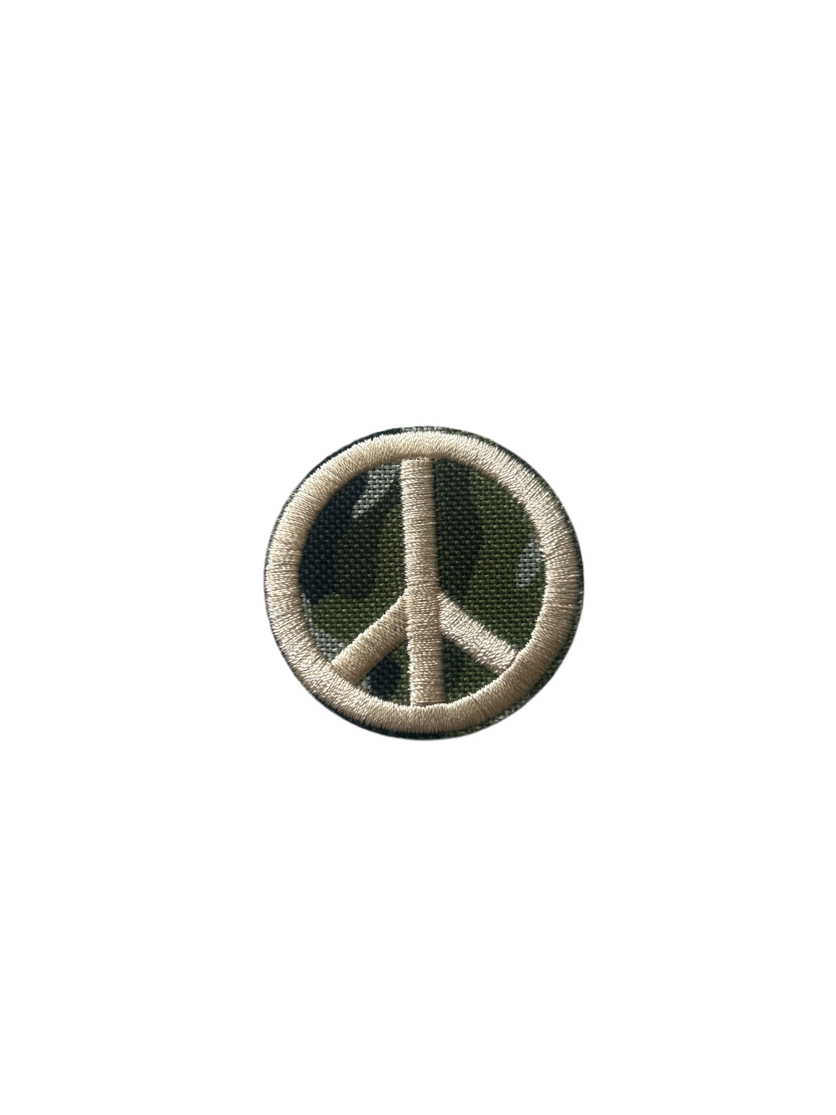 Camouflage Peace Sign Patch