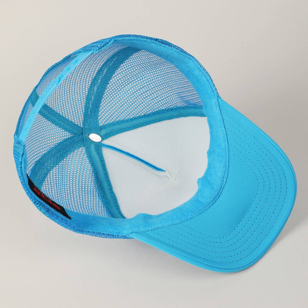 Classic Foam Front Trucker Hat: Neon Pink