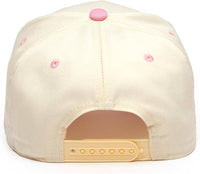 Funky Junque - Two Tone Vintage Snapback Hat - Pink/Beige