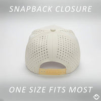 Funky Junque - Blank Laser Cut Golf Rope Cap - Navy/Beige