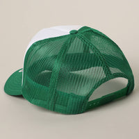 Classic Foam Front Trucker Hat: Brown-Tan