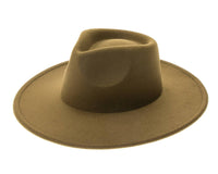 DNMC - The Original Vegan Felt Rancher Hat: Camel