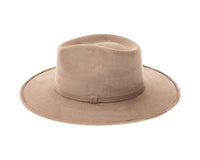 DNMC - Stiff Brim Rancher Hat - Premium Vegan Suede: Teal