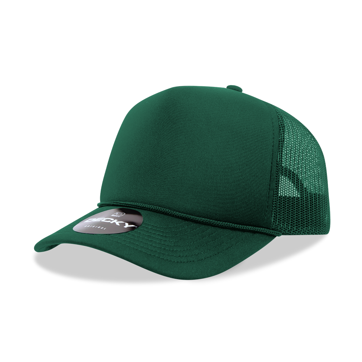 Classic Foam Front Trucker Hat: Teal