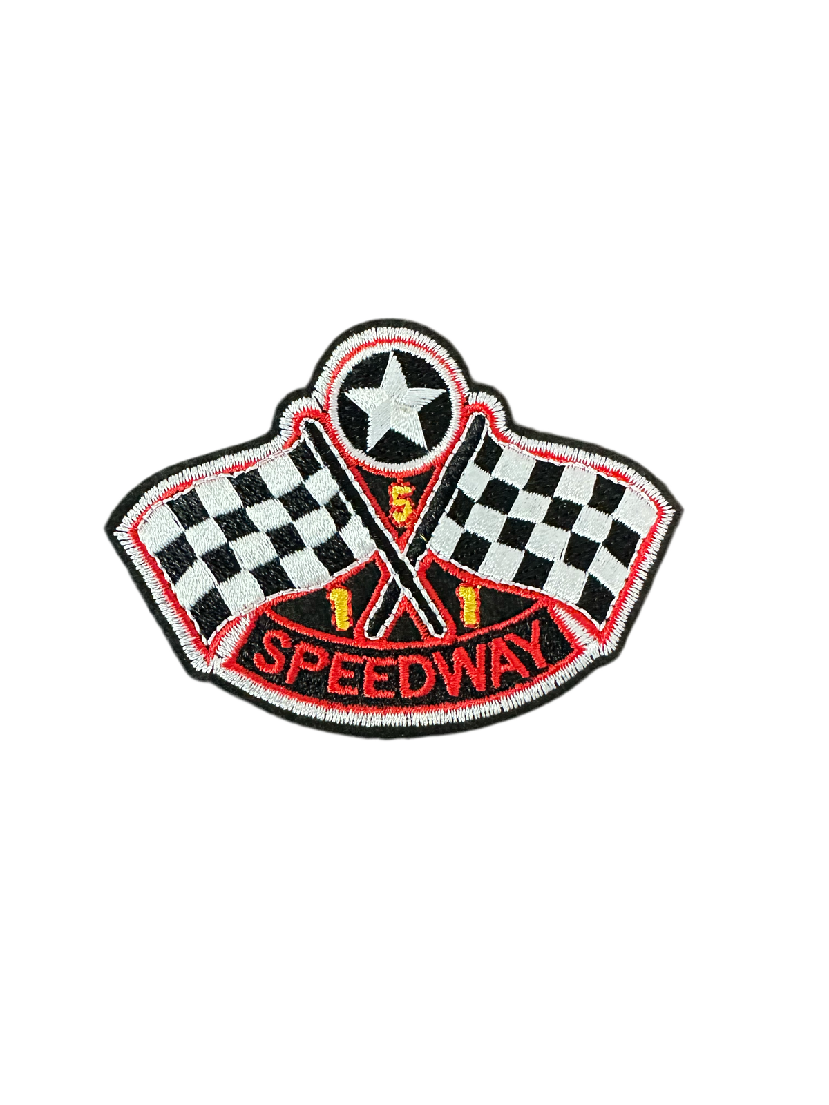 511 Speedway Checkered Flags Patch