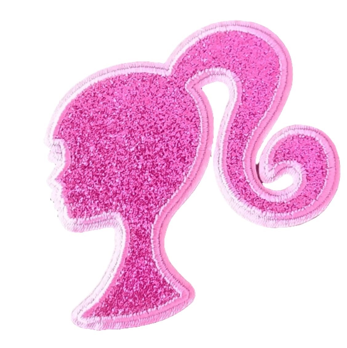 Sparkly Barbie pink