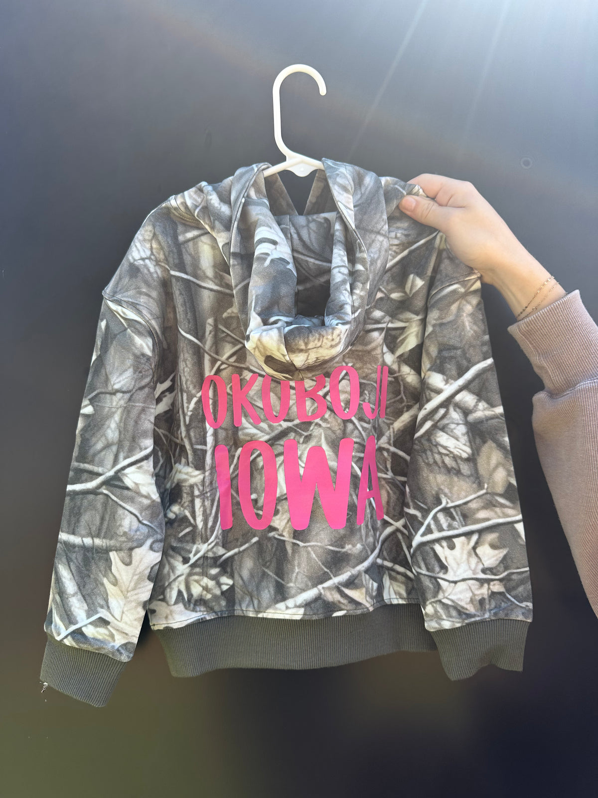 Youth Camo Okoboji Hoodie