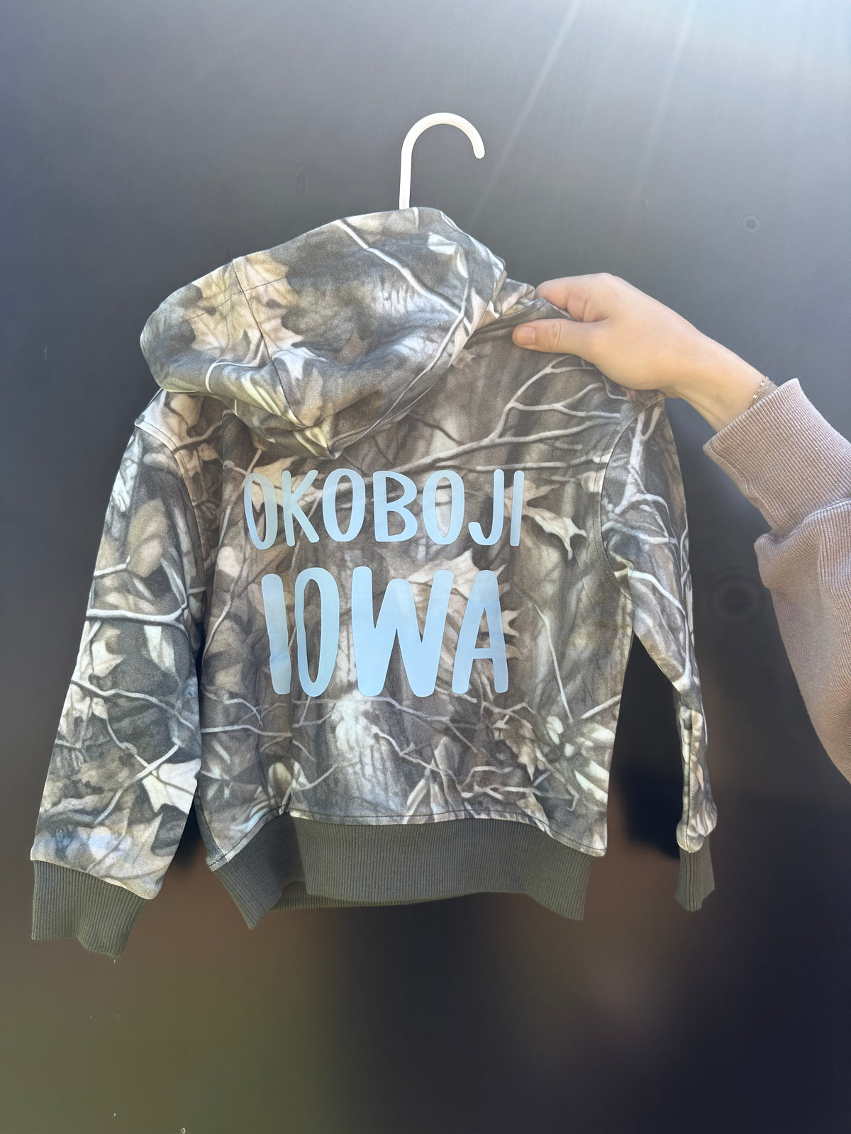 Youth Camo Okoboji Hoodie