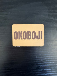 "Okoboji" Leather Patches