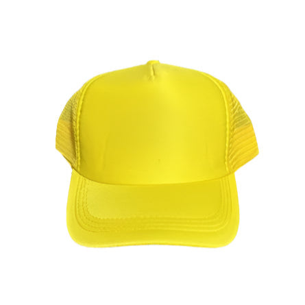 Youth Trucker Foam Hat: Yellow