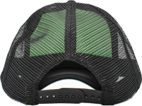 Classic Foam Front Trucker Hat: Green-White