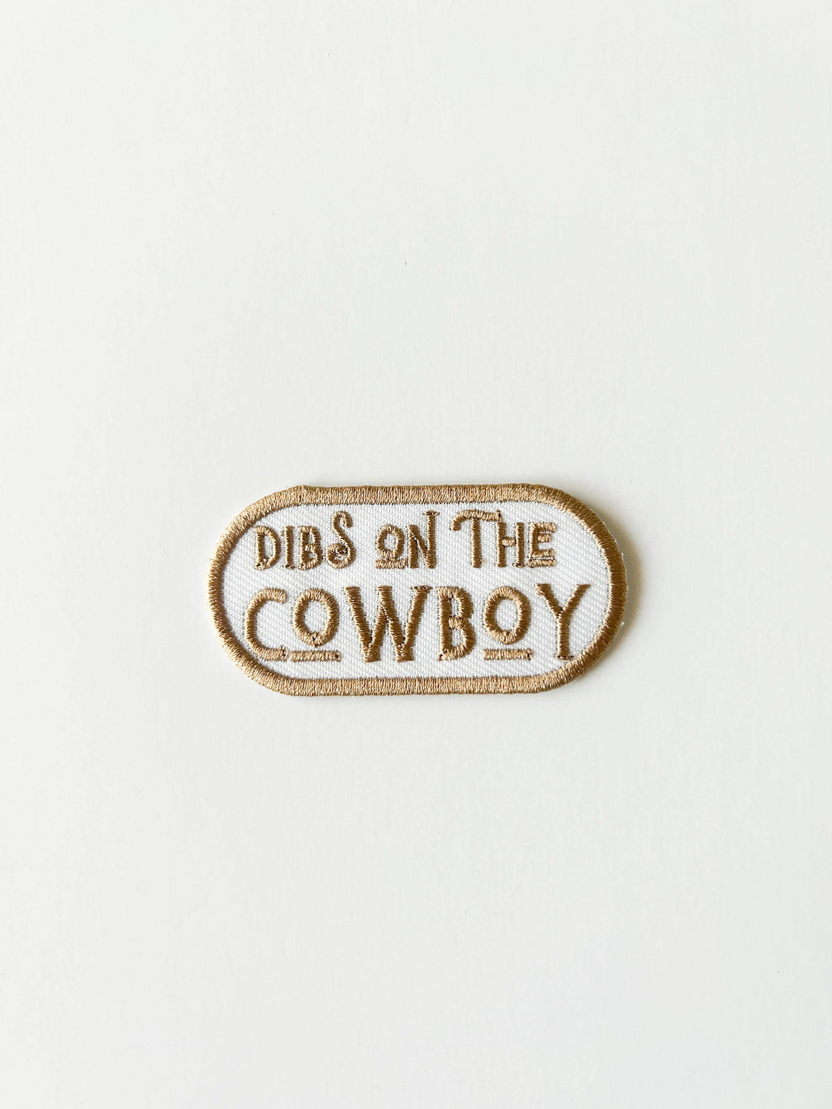 Dibs on the Cowboy Patch