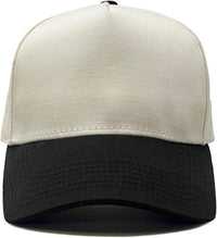Funky Junque - Kids/Baby Two Tone Vintage Cap - Black/Beige: Kids (2-9 Years)