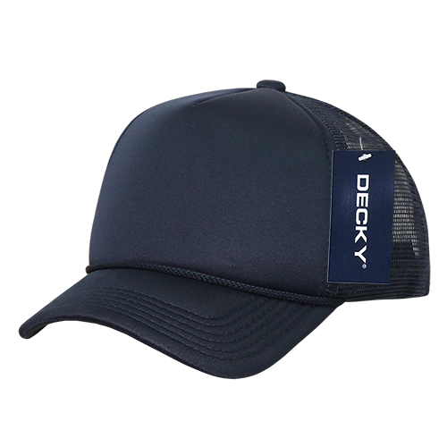 Youth Trucker Foam Hat: Black