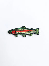 Trout Fish Multicolor Patch