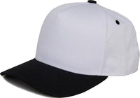 Funky Junque - Kids/Baby Two Tone Vintage Cap - Black/White: Kids (2-9 Years)