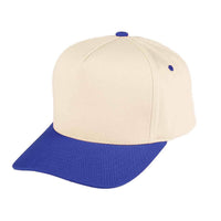 MiMi Wholesale - TCM0002 Two Tone Canvas Trucker Hat: Blue