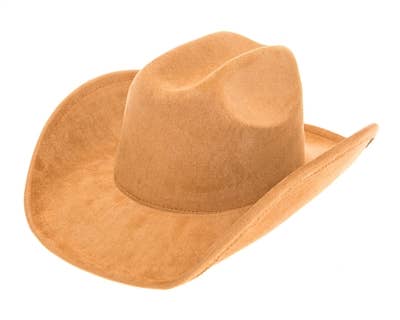 DNMC - Cattleman Cowboy-Cowgirl Hat - Vegan Suede - 12+ Colors!: Teal