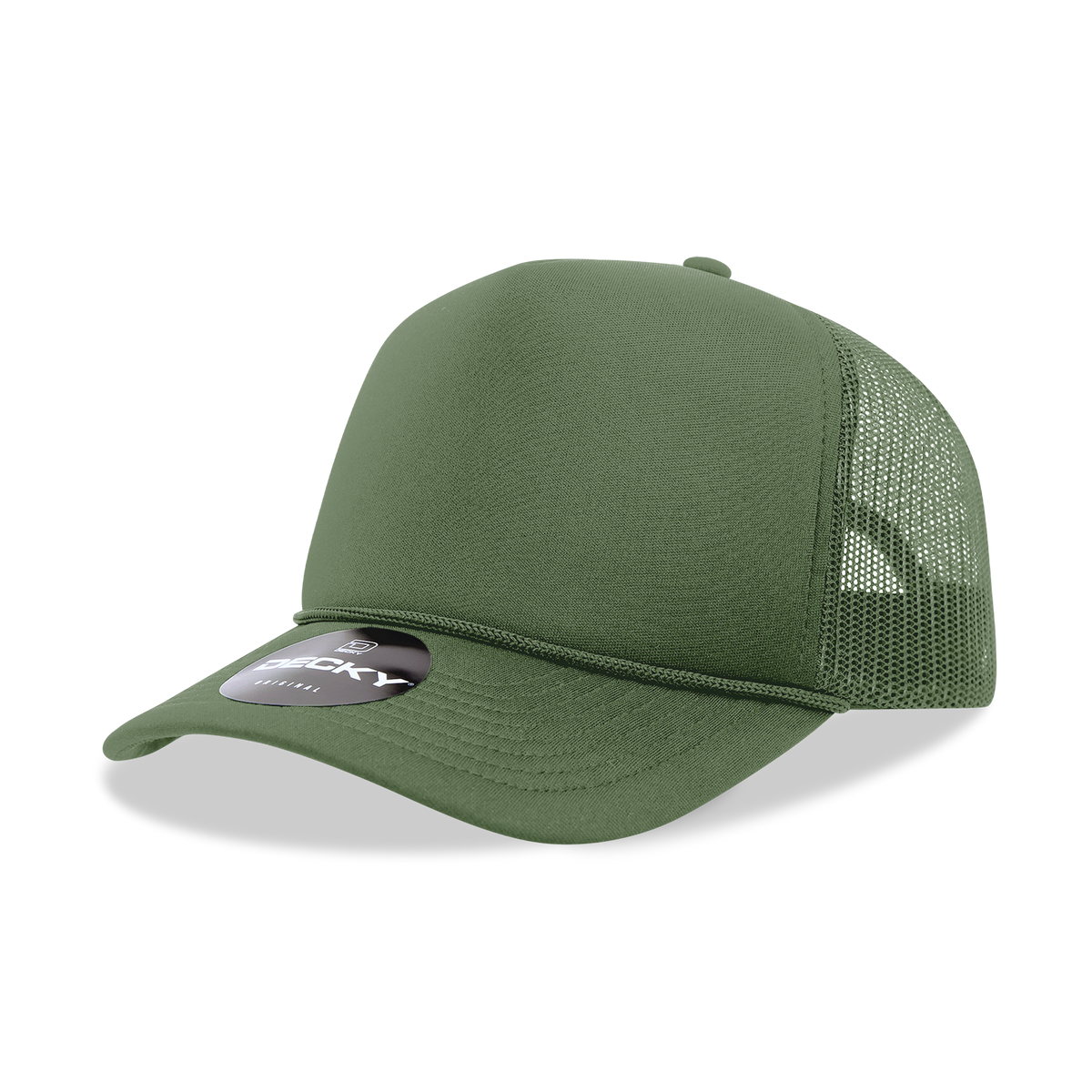 Classic Foam Front Trucker Hat: Teal