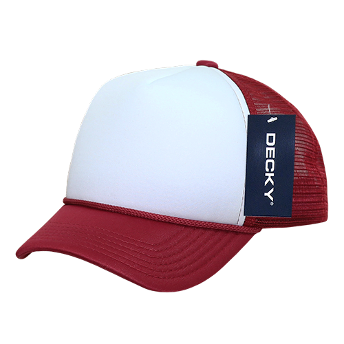 Youth Trucker Foam Hat: Red