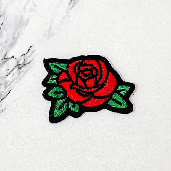 Rose Trucker Hat Patch