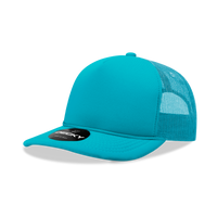 Classic Foam Front Trucker Hat: Teal