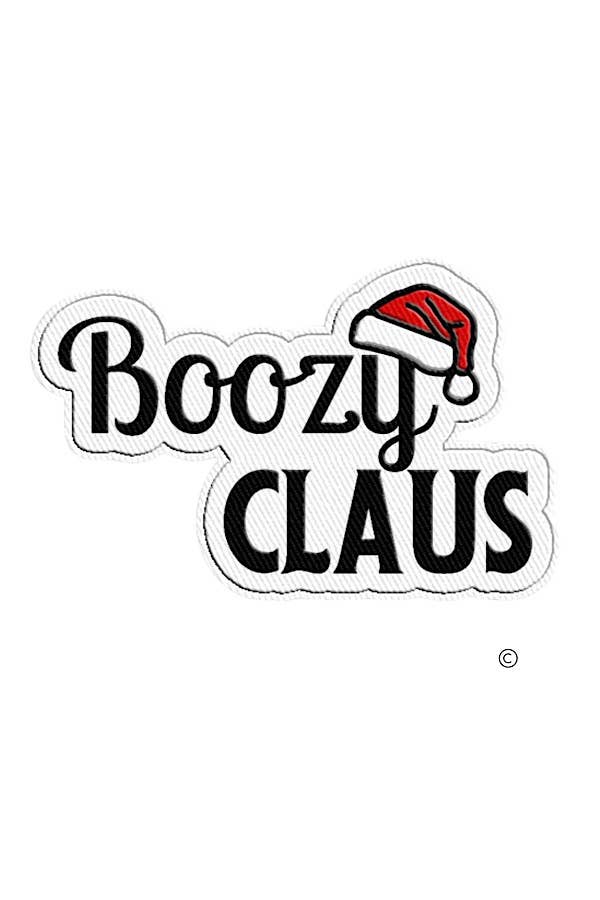 Nash Grey - Boozy Claus Embroidered Patch