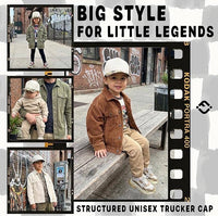Funky Junque - Kids/Baby Two Tone Vintage Cap - Realtree Camo/Beige: Kids (2-9 Years)