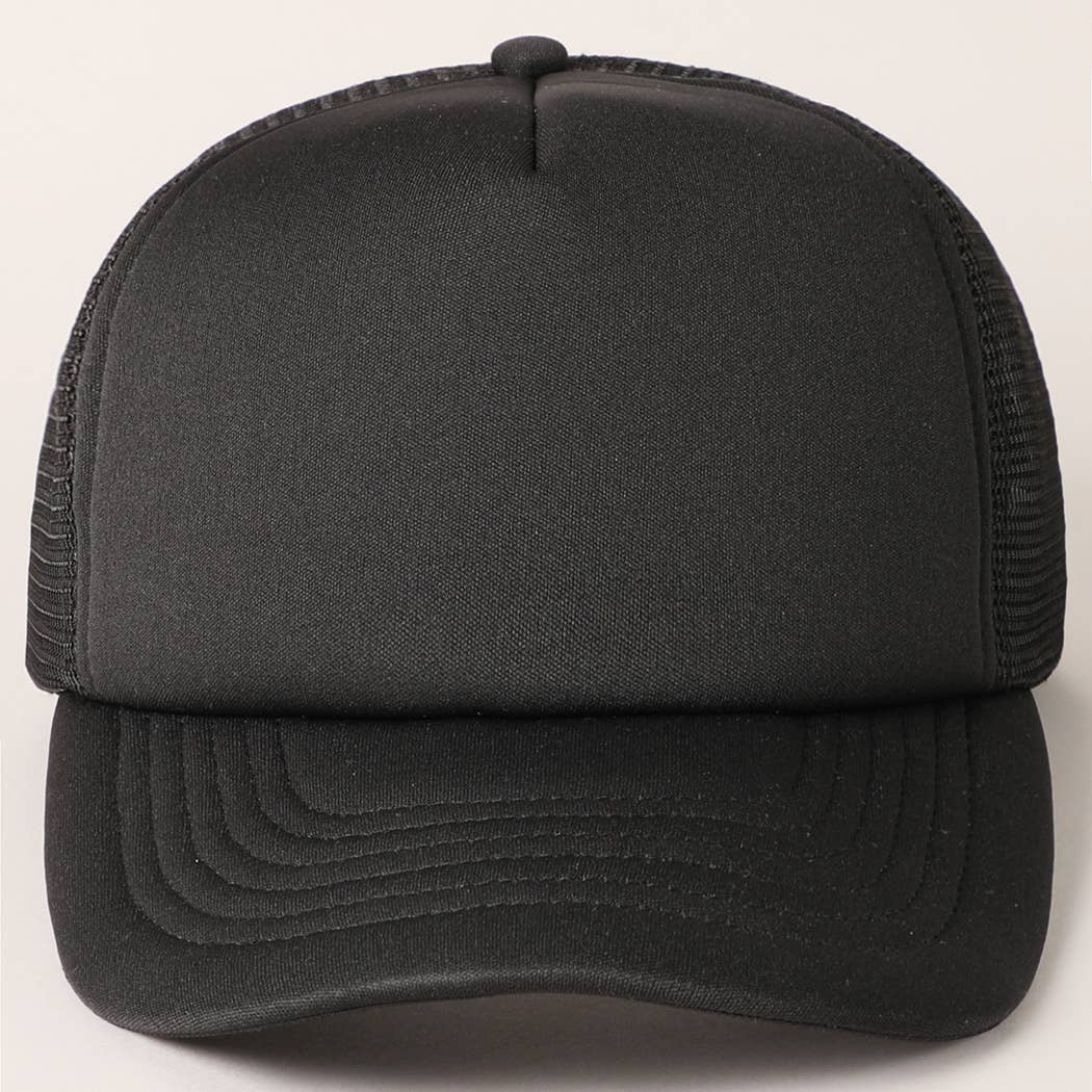 Classic Foam Front Trucker Hat: Dark Green