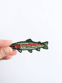 Trout Fish Multicolor Patch