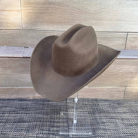Queens INC - Cowboy hat in 100% Australian wool.: IVORY / ONE SIZE