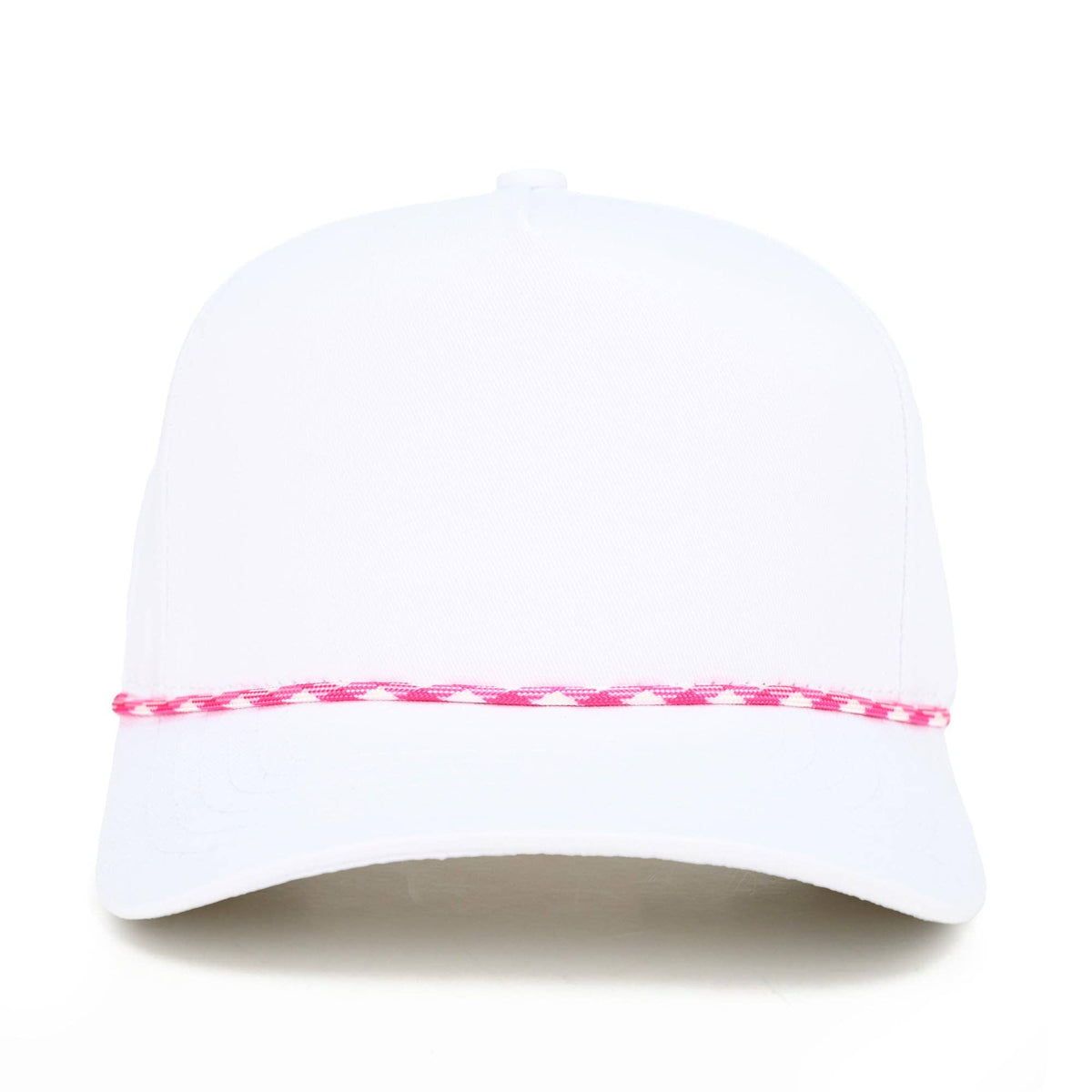 Funky Junque - Rope Hat - Black - White - Hot Pink Rope
