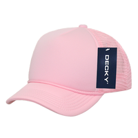 Youth Trucker Foam Hat: Green-White