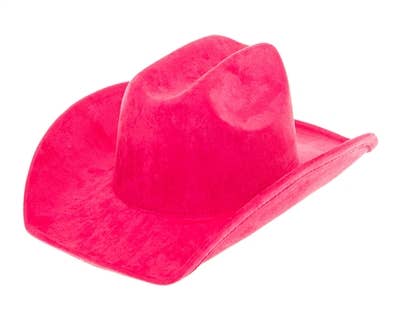 DNMC - Cattleman Cowboy-Cowgirl Hat: Hot Pink