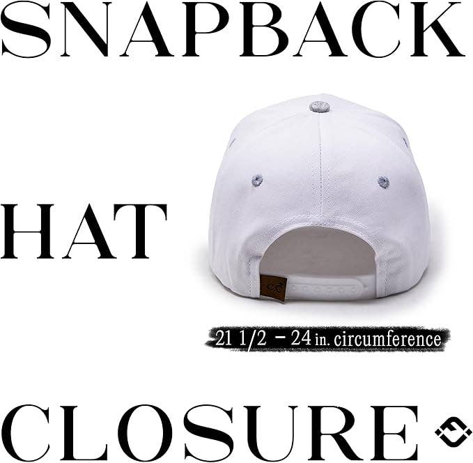 Funky Junque - Two Tone Vintage Snapback Hat - Real Tree Camo White/White