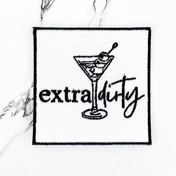 Extra Dirty Martini Trucker Hat Patch