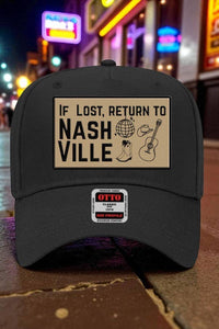 Nash Grey - Return to Nashville Embroidered Patch