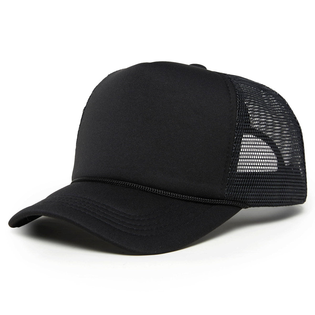 Funky Junque - Foam Trucker Hat (Black/Black)