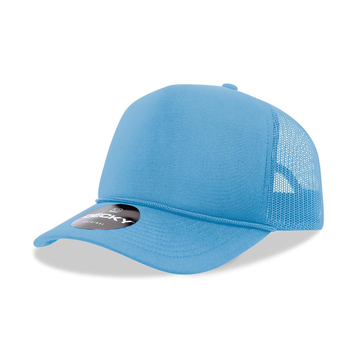 Classic Foam Front Trucker Hat: Teal