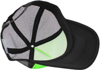 Classic Foam Front Trucker Hat: Black