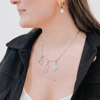 Pretty Simple Chanelle Custom Charm Necklace Chains - WATERPROOF: 18 inch gold