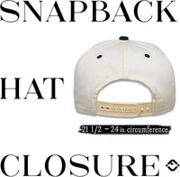 Funky Junque - Two Tone Vintage Snapback Hat - Black/Beige